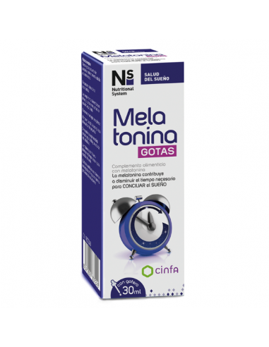 Ns melatonina gotas 1 mg 30 mL