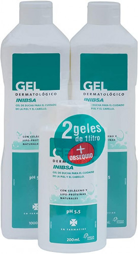 Inibsa pack viaje 2x1 L + 200 mL