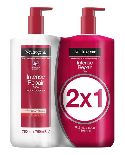 Duplo loción corporal reparación intensa piel seca neutrogena
