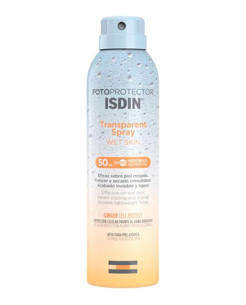 Fotoprotector isdin transparent spray wet skin SPF50 isdin