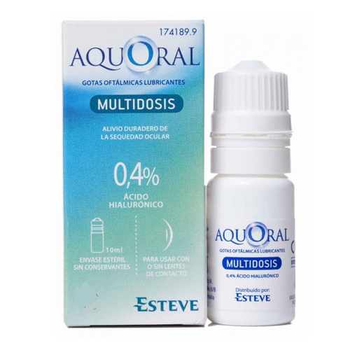 Aquoral gotas humectantes multidosis 10 mL