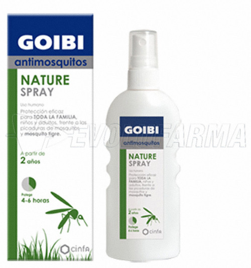 Goibi antimosquitos nature spray. 100 mL.