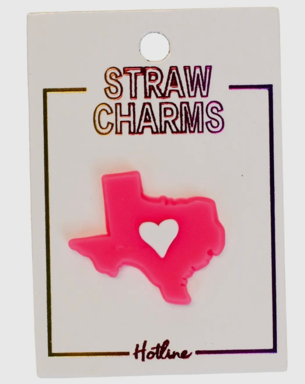 2nd Star Straw Charm