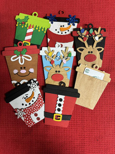 Christmas Gift card ornament