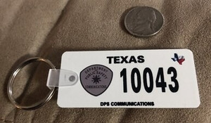 Key Chain license plate design