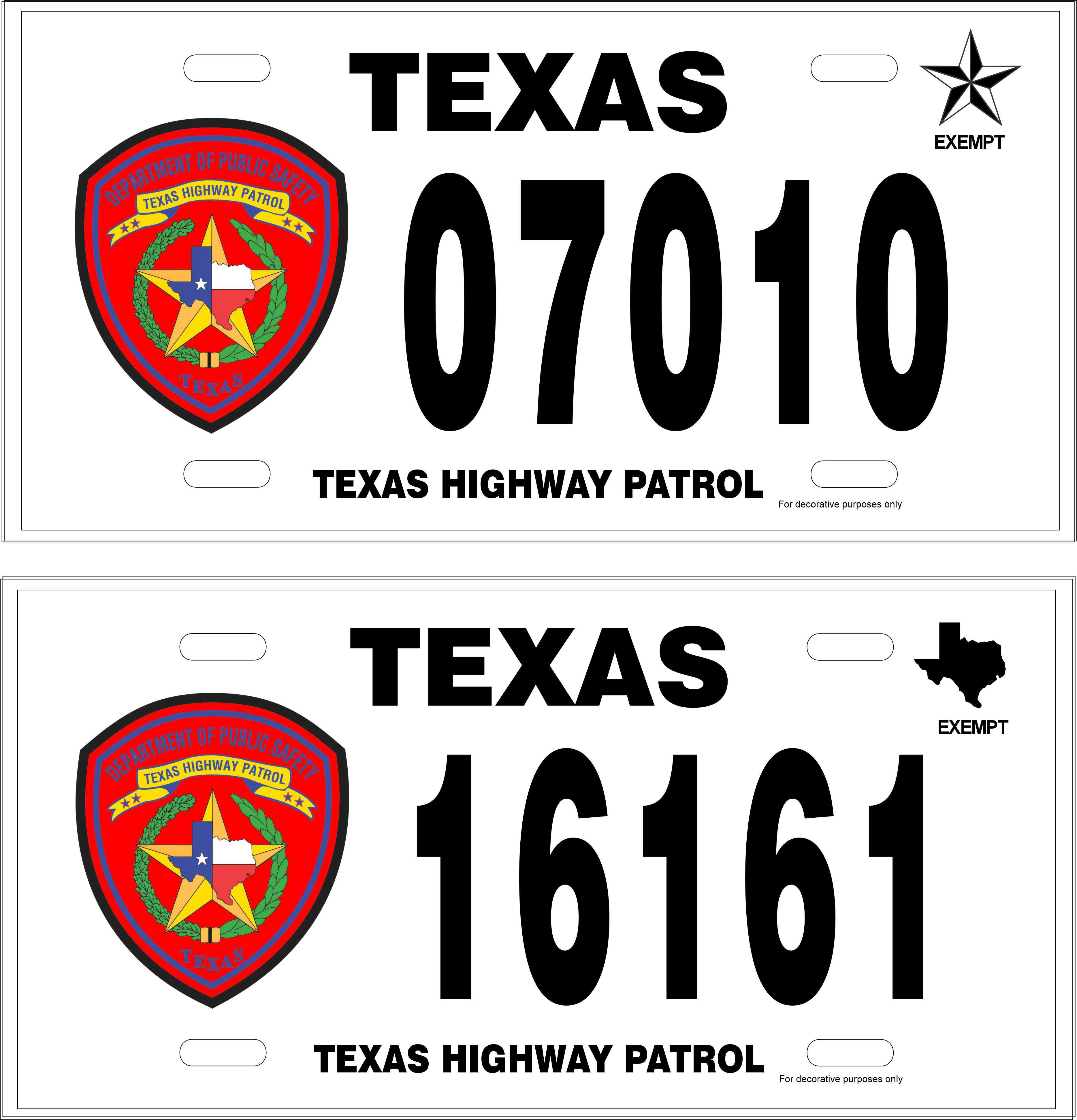 Texas License Plate ショルダーバック(証明書付き) License Texas Plate Era 1990s ()