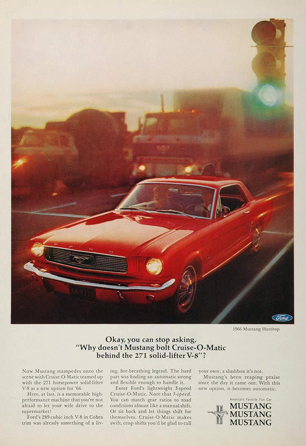 Vintage Car Ads