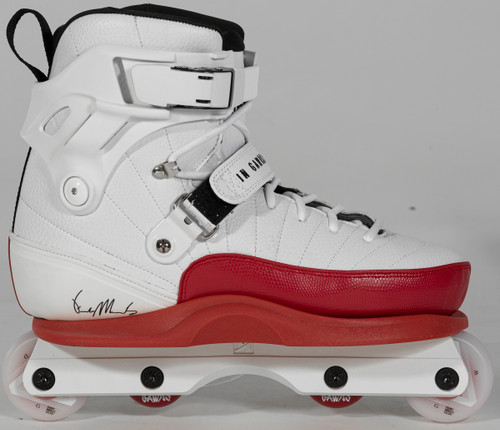 Gawds Franky Morales 3 FM3 Skate, White/Red