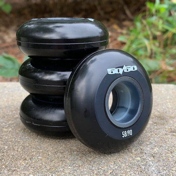 50/50 Wheel, 90a, Black