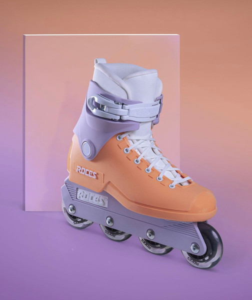 Roces 1992 Skate, Purple/Orange