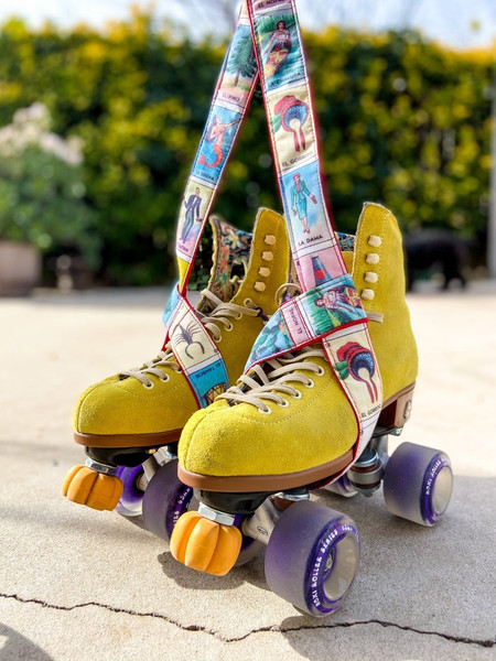 Skate Leash, Loteria Pattern