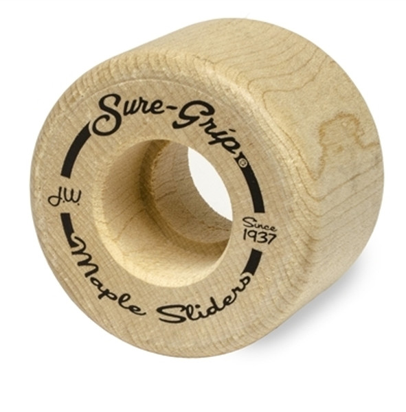 Sure-Grip Wood Wheel Maple Slider