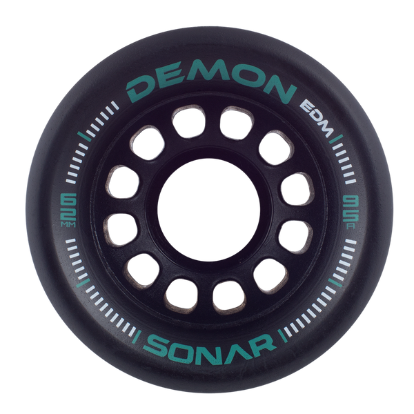 Riedell Sonar Demon EDM Wheels (4-Pack)