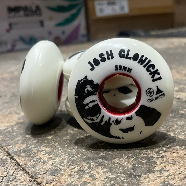 Red Eye Childhood Josh Glowicki Wheel 59mm/90a, White