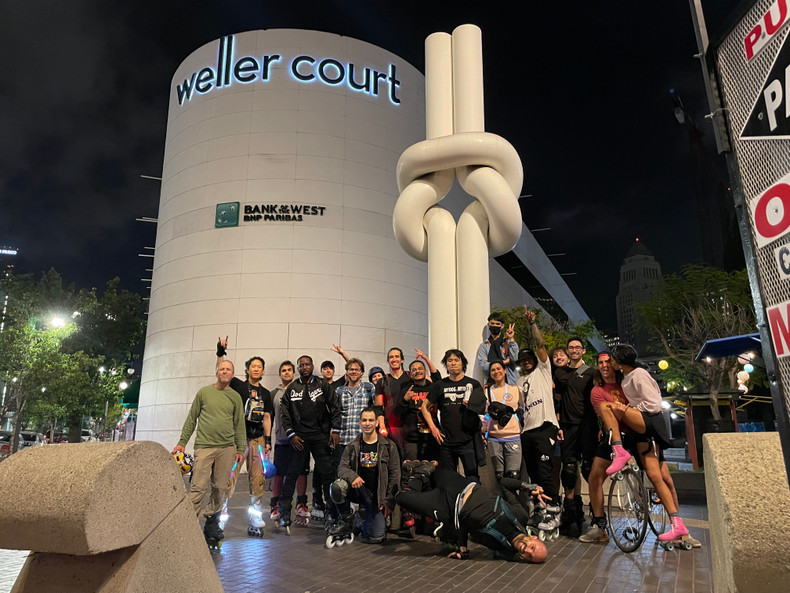 Gliding Through the Urban Jungle: Inline Skating Adventures in Downtown Los Angeles