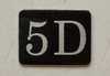 Mailbox Number Unit 5D