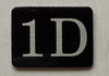 1D Floor Mailbox Number