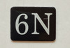 6N Floor Mailbox Number
