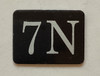 Mailbox Number Unit 7N