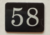 Mailbox Number Apt 58th