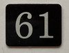 61st  Floor Mailbox Number