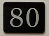 Mailbox Number Unit 80th