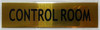 SIGNS CONTROL ROOM SIGN -