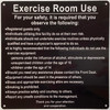 Exercise Room RULES