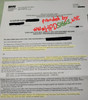 LOBBY Fire Safety Notice -NON FIRE PROOF BUILDING(white ,8.5X11, § 408-02,Aluminium)-EL BLANCO LINE_ ref 251105