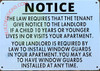 Window Guard Notice - NYC HPD
