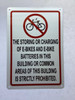 Hpd NYC E-BIKE SIGN
