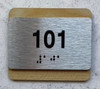 ADA COMPLIANCE UNIT NUMBER SIGN MAPLE