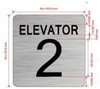 FD ELEVATOR NUMBER 2 THE PARK AVE LINE SIGN