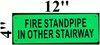 STANDPIPE SIGNS