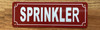 NYC SPRINKLER SIGN