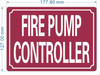 NYC FIRE PUMP CONTROLLER SIGN