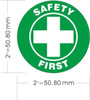 COMPLIANCE FIRST ROUND WARNING STICKER