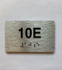 Apartment Number unit 10E Ada Sign