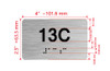 Apartment Number unit 13C Hpd Sign