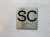 Elevator floor number/ elevator Jamb plate SC Hpd Sign