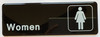 WOMEN Restaurant Sign