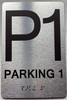 FLOOR P1 - PARKING 1 Sign