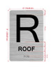 FLOOR R ROOF Hpd Sign