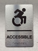 ACCESSABLE Safety Sign