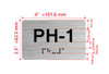 APT# PH-1 SILVER Hpd Sign