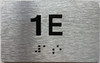 APT# 1E SILVER Sign