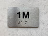 APT# 1M SILVER Safety Sign