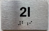 APT# 2I SILVER Sign