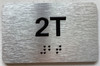 APT# 2T SILVER Sign
