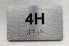 APT# 4H SILVER Compliance Sign